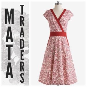 Enchanted Evening Dress in Woodblock from Modcloth